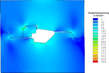FEM-Simulation eines Innenhochdruck-Umformwerkzeugs